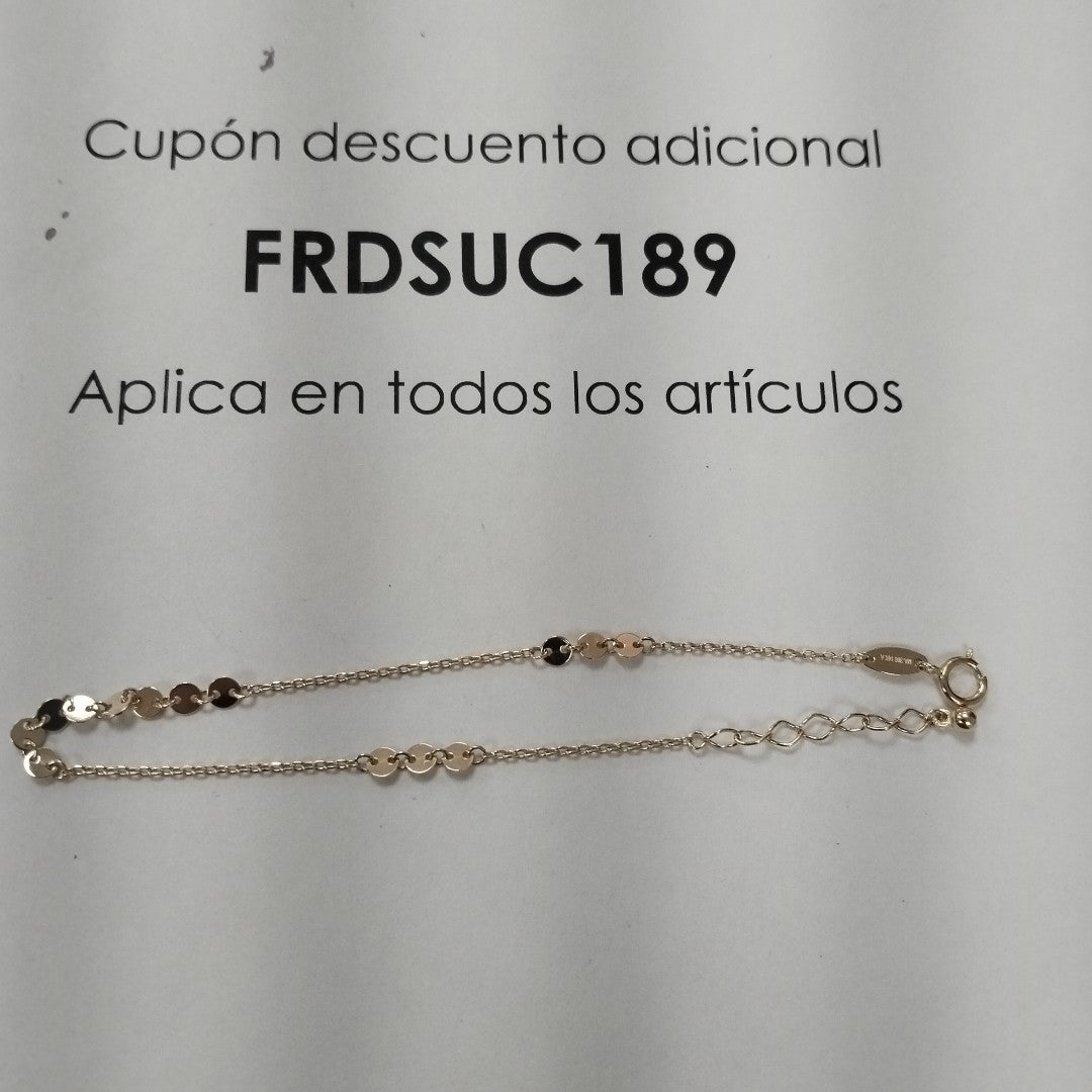 PULSERAS DAMA ORO 14K 1 (NUEVO)