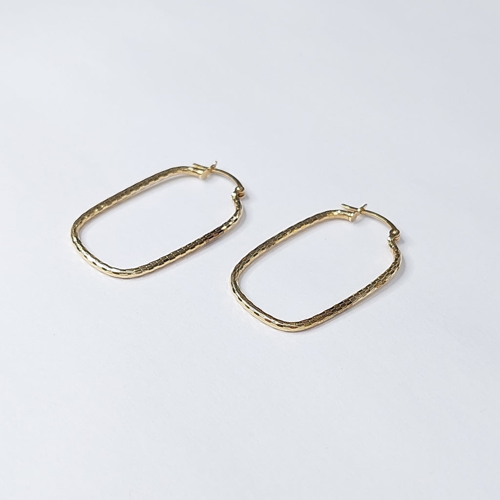 ARRACADAS PAR ORO 14 K 2,60 GRMS (SEMINUEVO)
