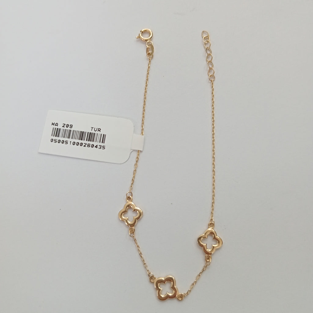 PULSERAS DAMA ORO 14K 1.4 (NUEVO)