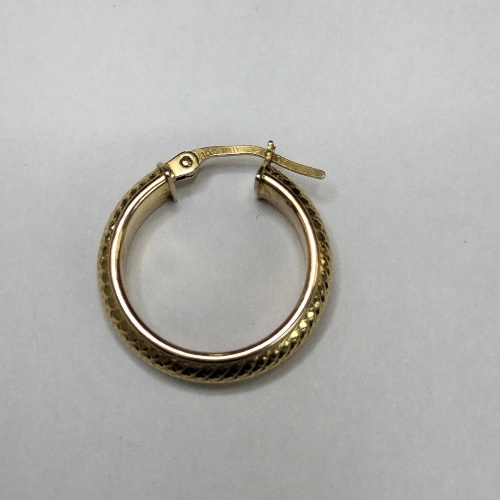 ARRACADAS PAR ORO 14 K 2.2 GRMS (SEMINUEVO)