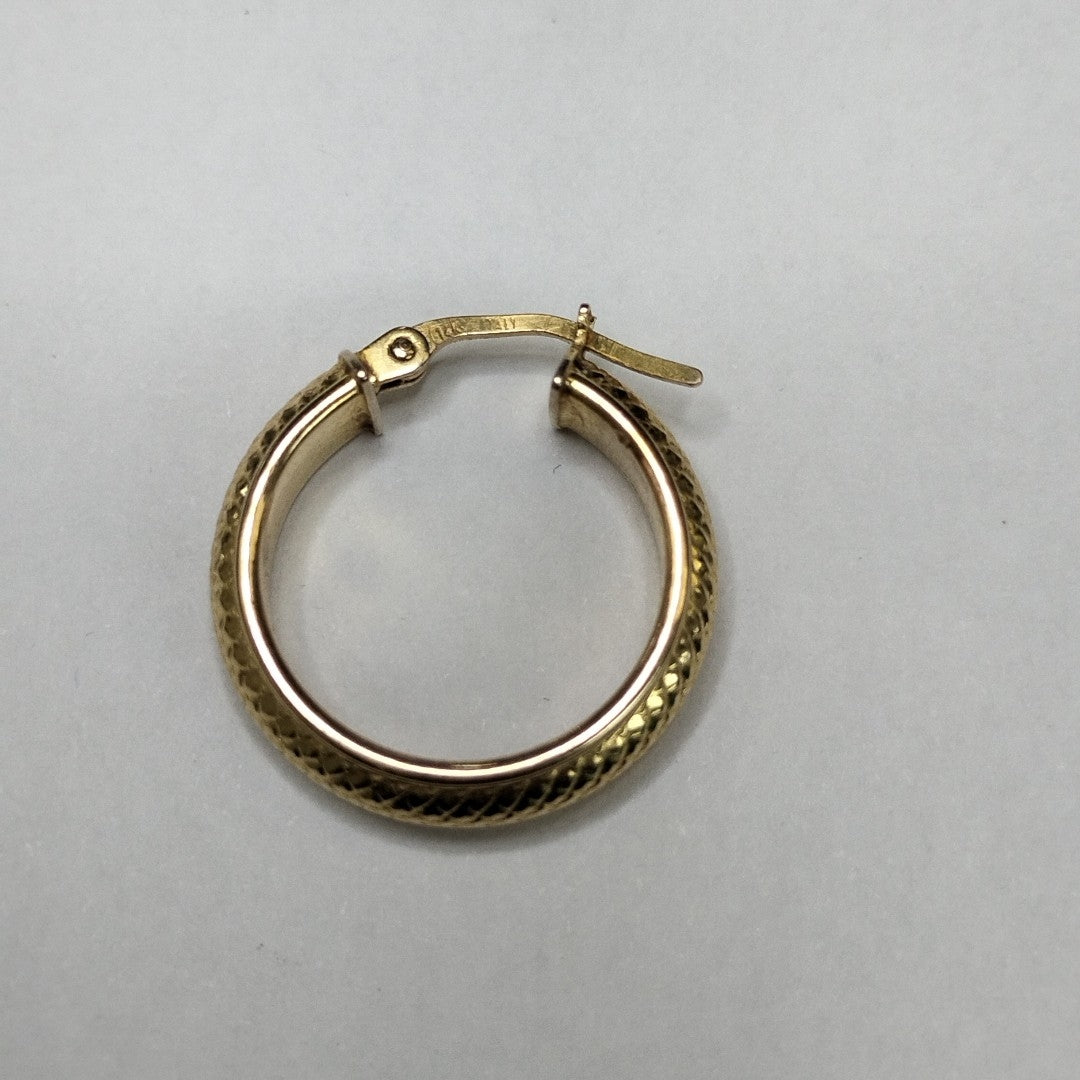ARRACADAS PAR ORO 14 K 2.2 GRMS (SEMINUEVO)