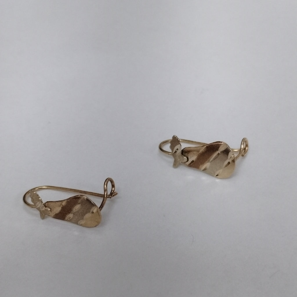 ARETES PAR ORO 10 K 0.8 GRMS (SEMINUEVO)