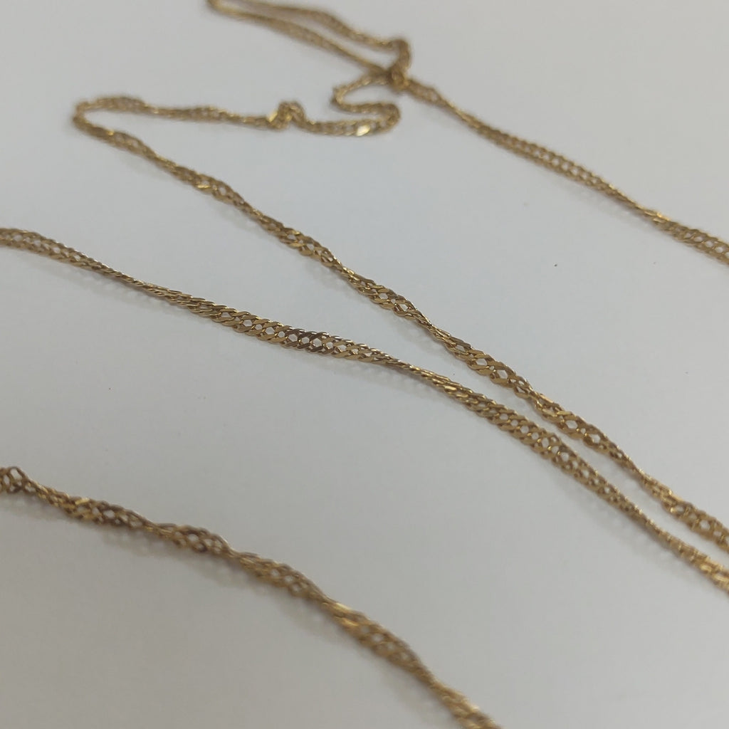 CADENA ORO 14 K 2,10 GRMS (SEMINUEVO)