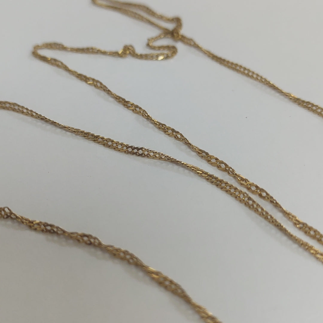 CADENA ORO 14 K 2,10 GRMS (SEMINUEVO)