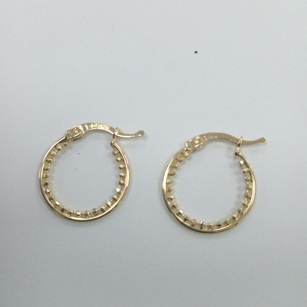 ARRACADAS ORO 14K 1.6 (NUEVO)