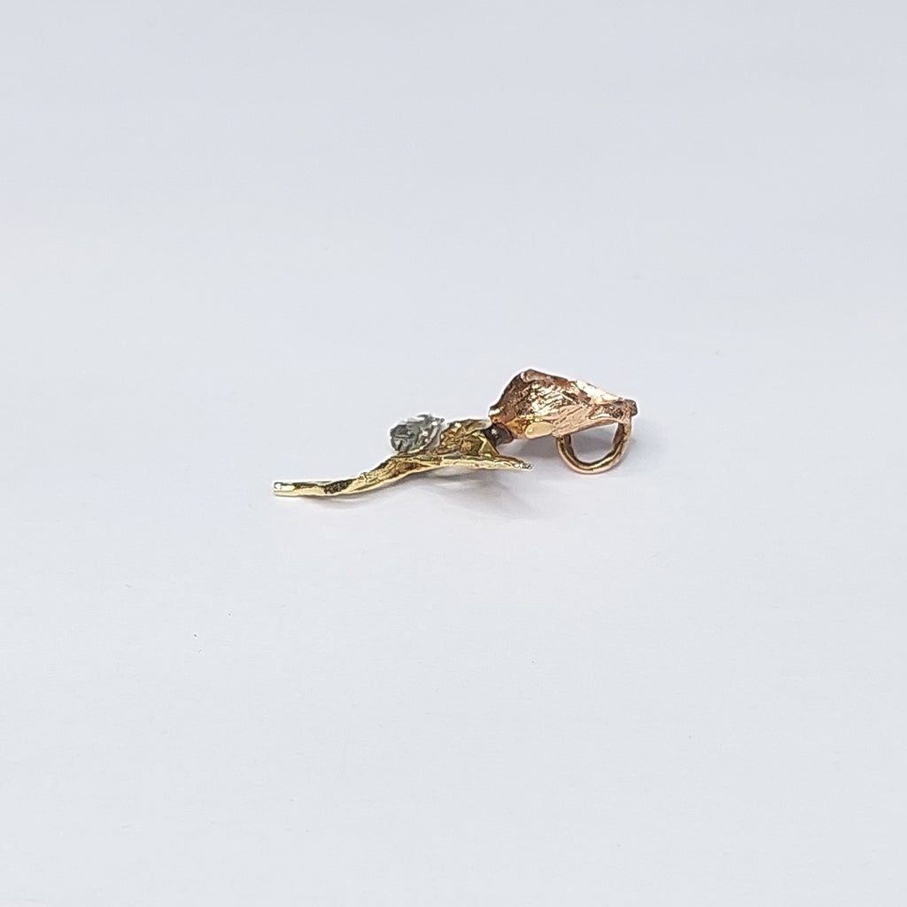 DIJE ORO COMBINADO 14 K 2,30 GRMS (SEMINUEVO)