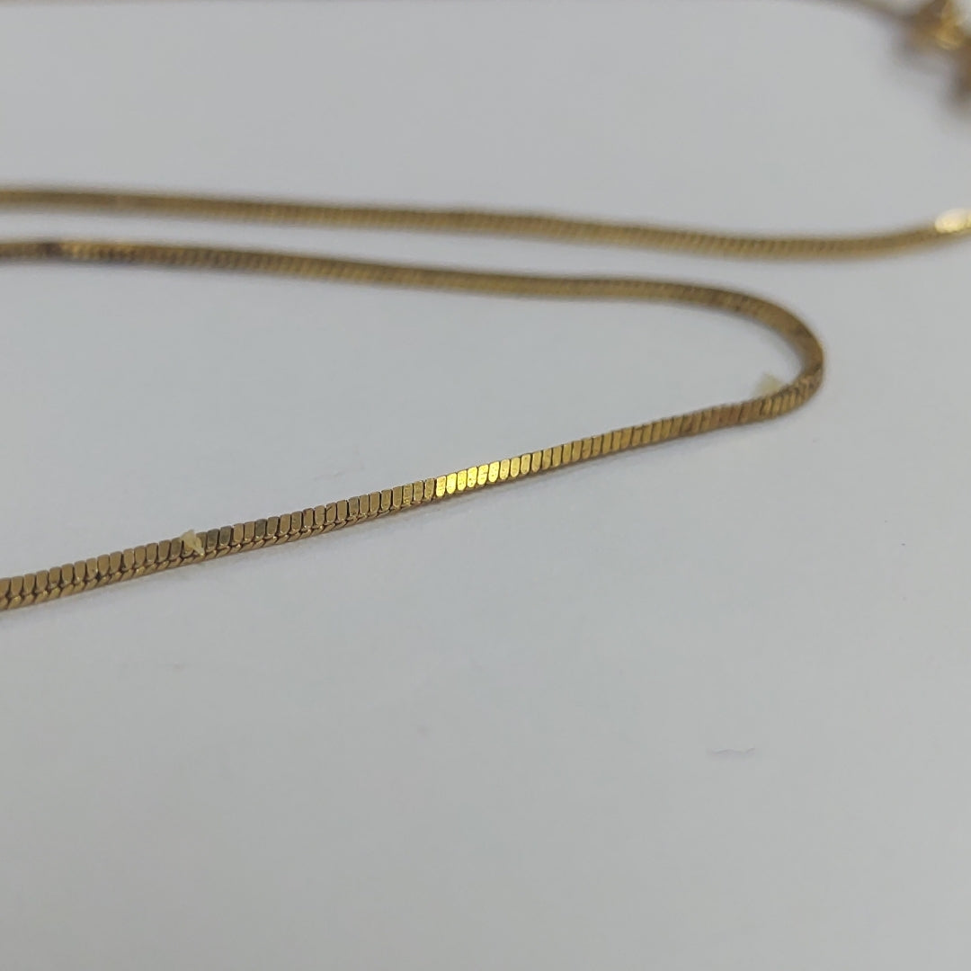 GARGANTILLA ORO 14 K 2,50 GRMS (SEMINUEVO)