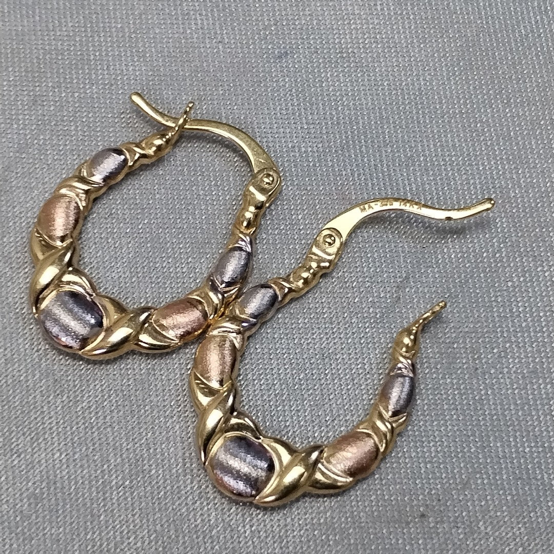 ARRACADAS ORO 14K 1.2 (NUEVO)
