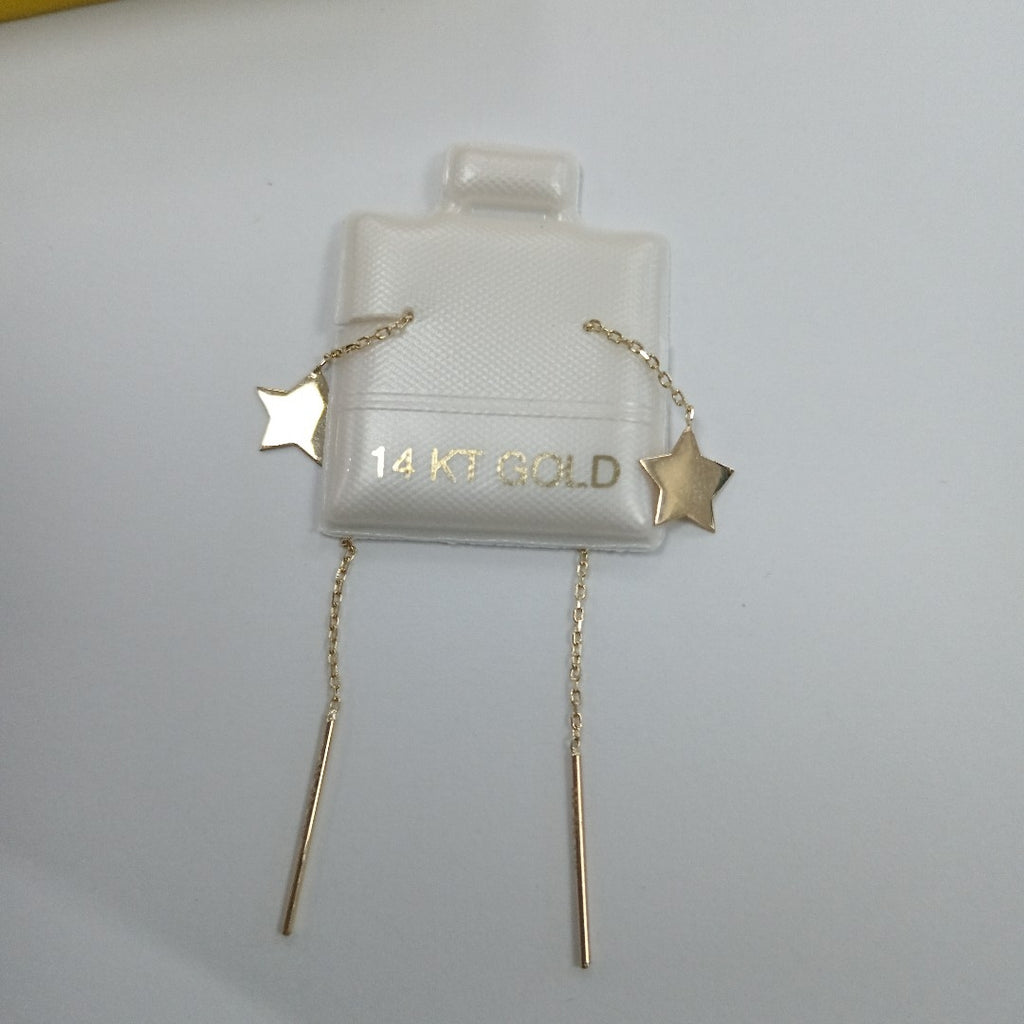 BROQUELES ORO 14K 0.6 (NUEVO)