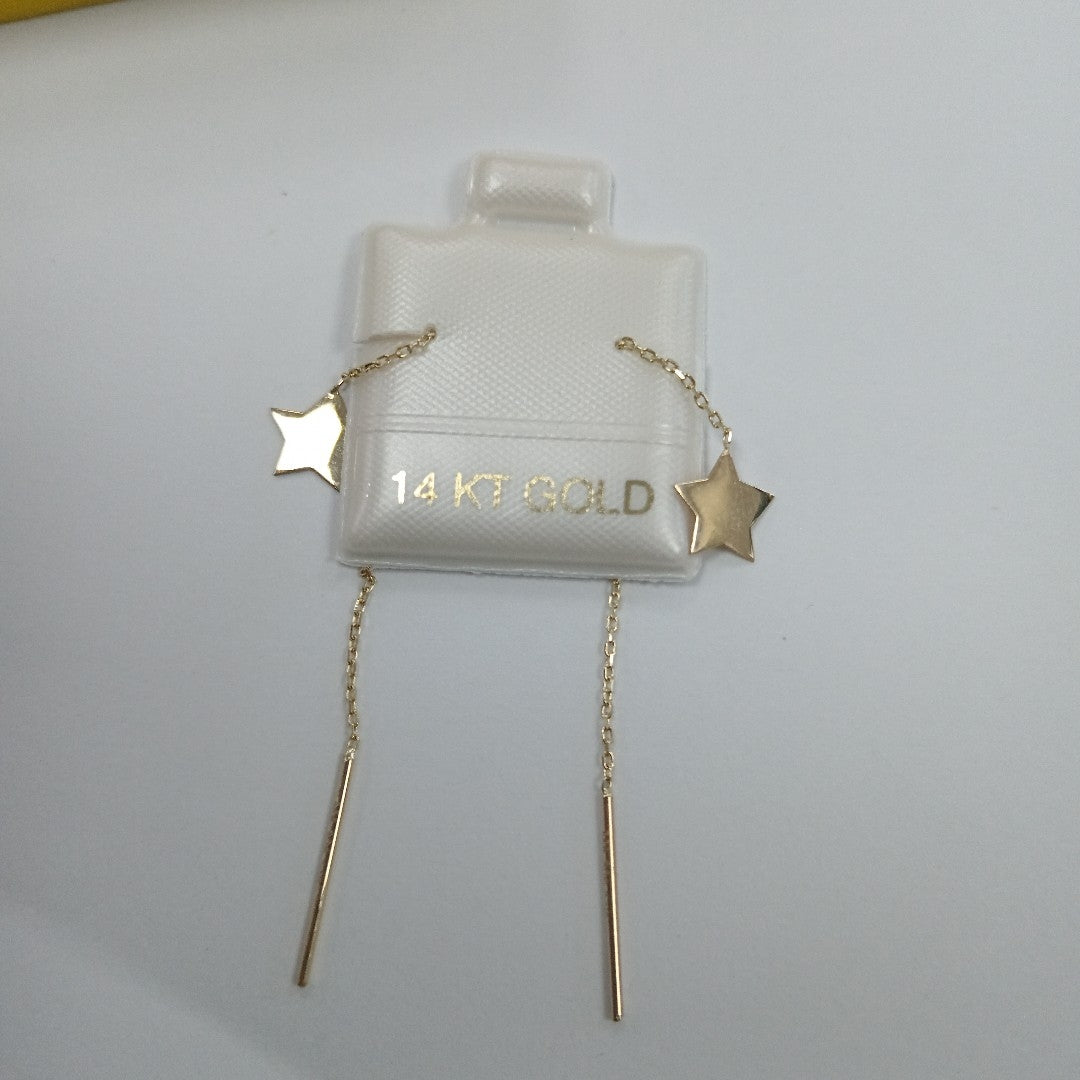 BROQUELES ORO 14K 0.6 (NUEVO)
