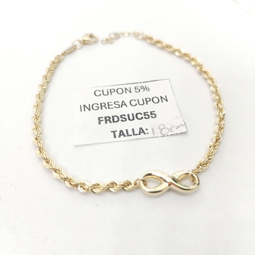 PULSERAS DAMA ORO 14K 2 (NUEVO)