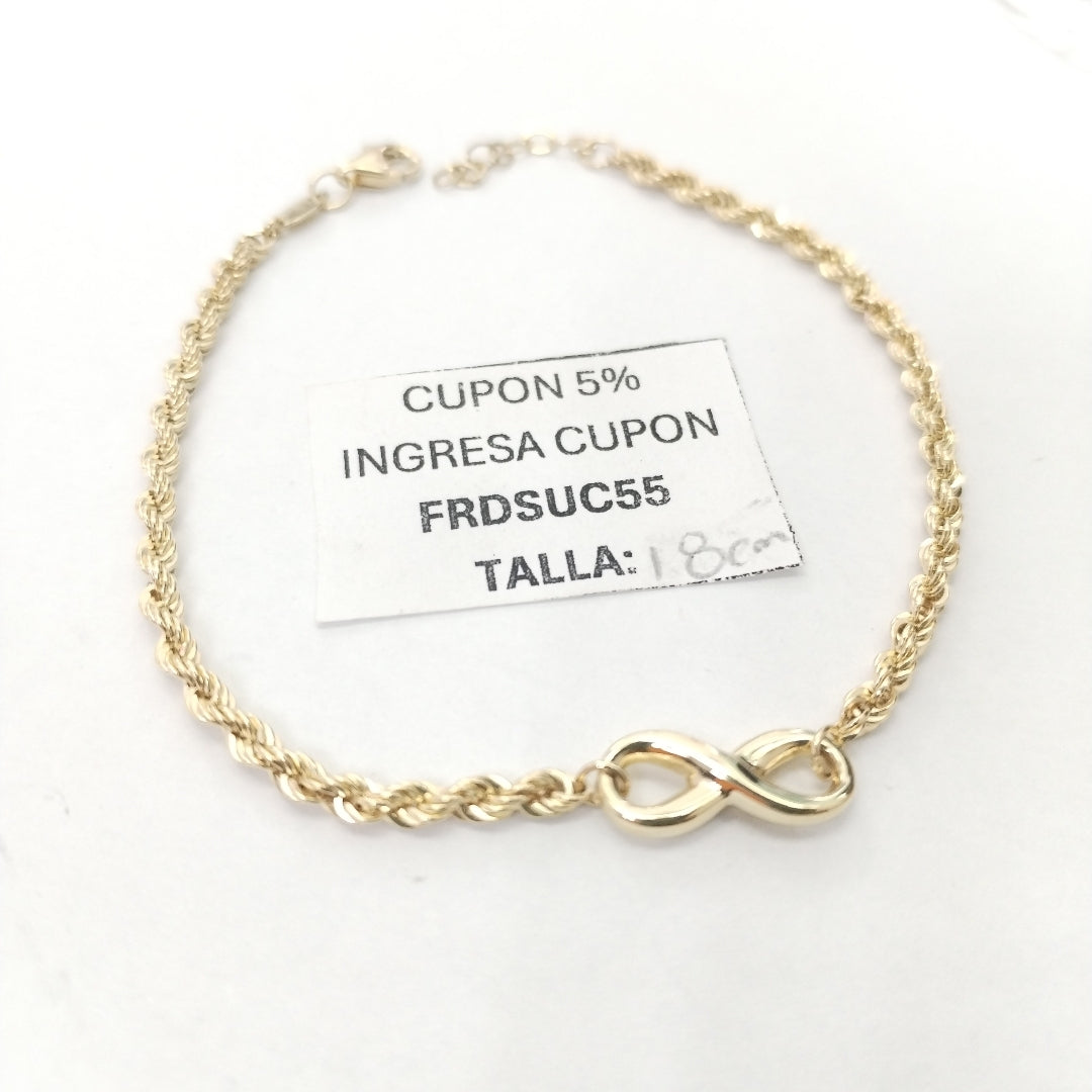 PULSERAS DAMA ORO 14K 2 (NUEVO)