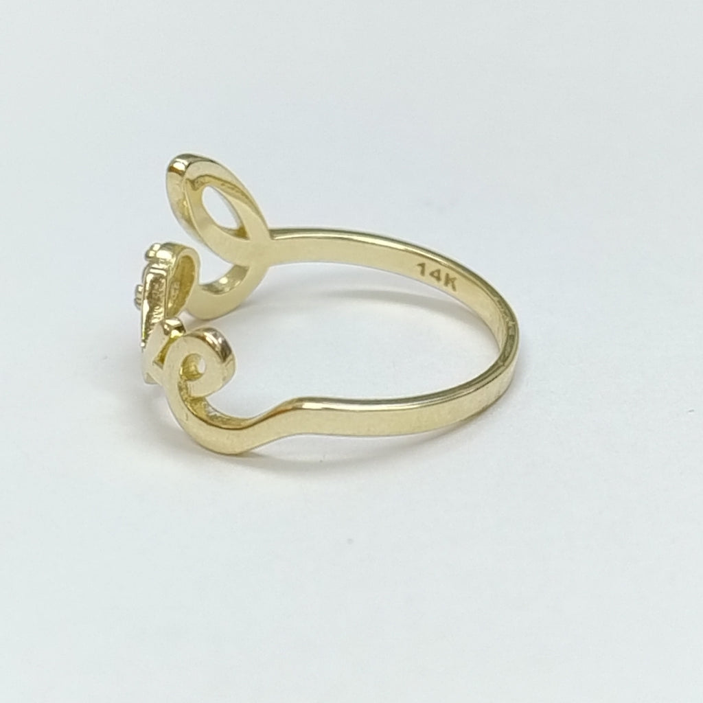 ANILLOS DAMA ORO 14K 2 (NUEVO)