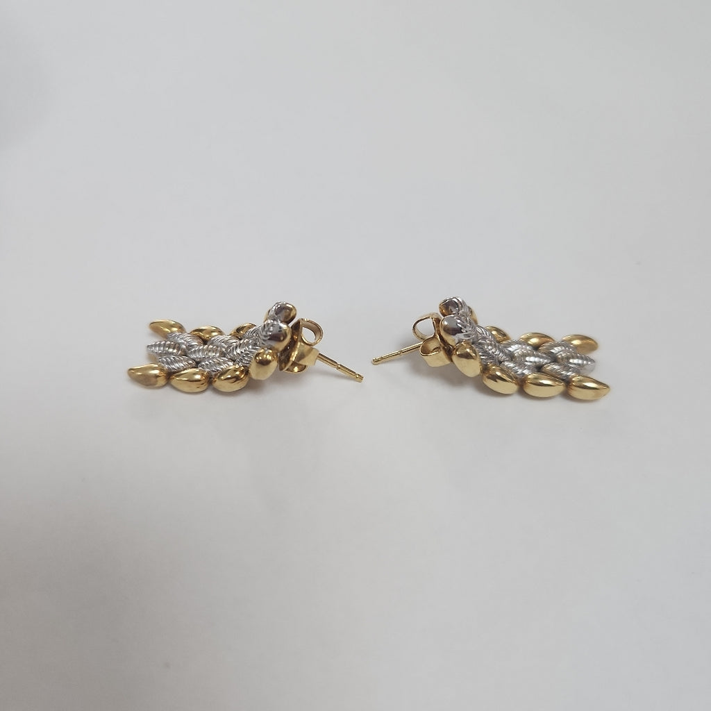 BROQUELES PAR ORO 18 K 5,70 GRMS (SEMINUEVO)