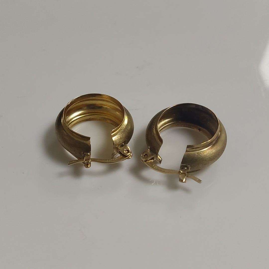 ARRACADAS PAR ORO 10 K 2.9 GRMS (SEMINUEVO)