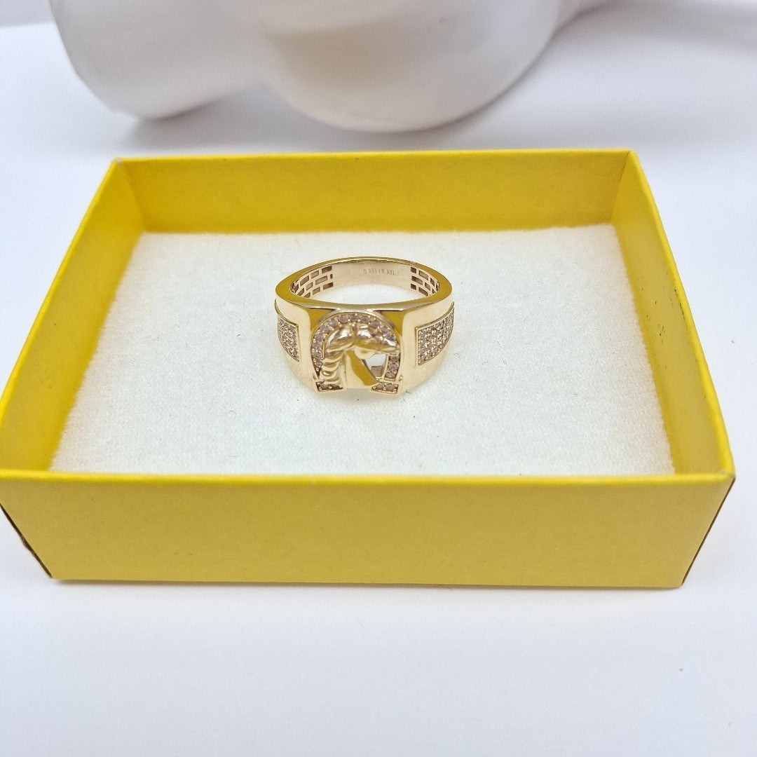 ANILLOS CABALLERO ORO 10K 5.1 (NUEVO)