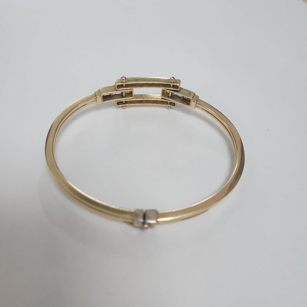 PULSERA RIGIDA ORO 14 K 11,70 GRMS (SEMINUEVO)