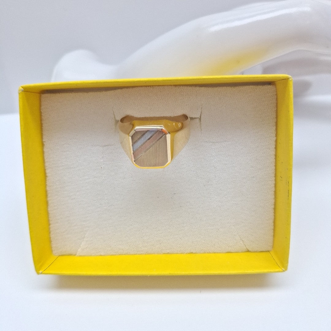 ANILLOS CABALLERO ORO 10K 5.7 (NUEVO)
