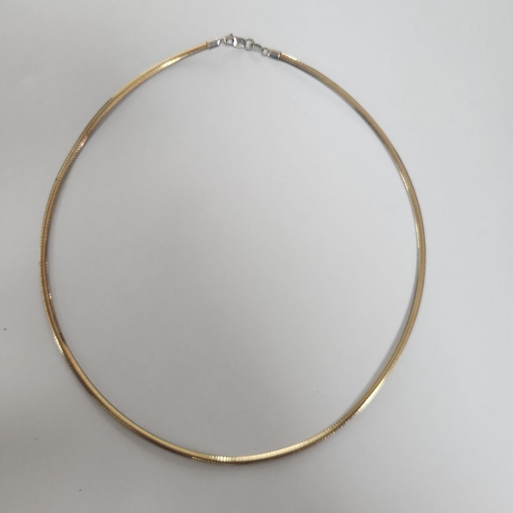 GARGANTILLA ORO,ORO BLANCO 14 K 10,80 GRMS (SEMINUEVO)