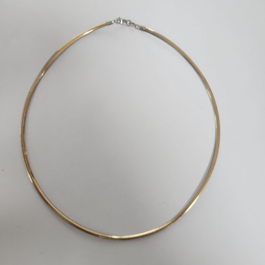 GARGANTILLA ORO,ORO BLANCO 14 K 10,80 GRMS (SEMINUEVO)