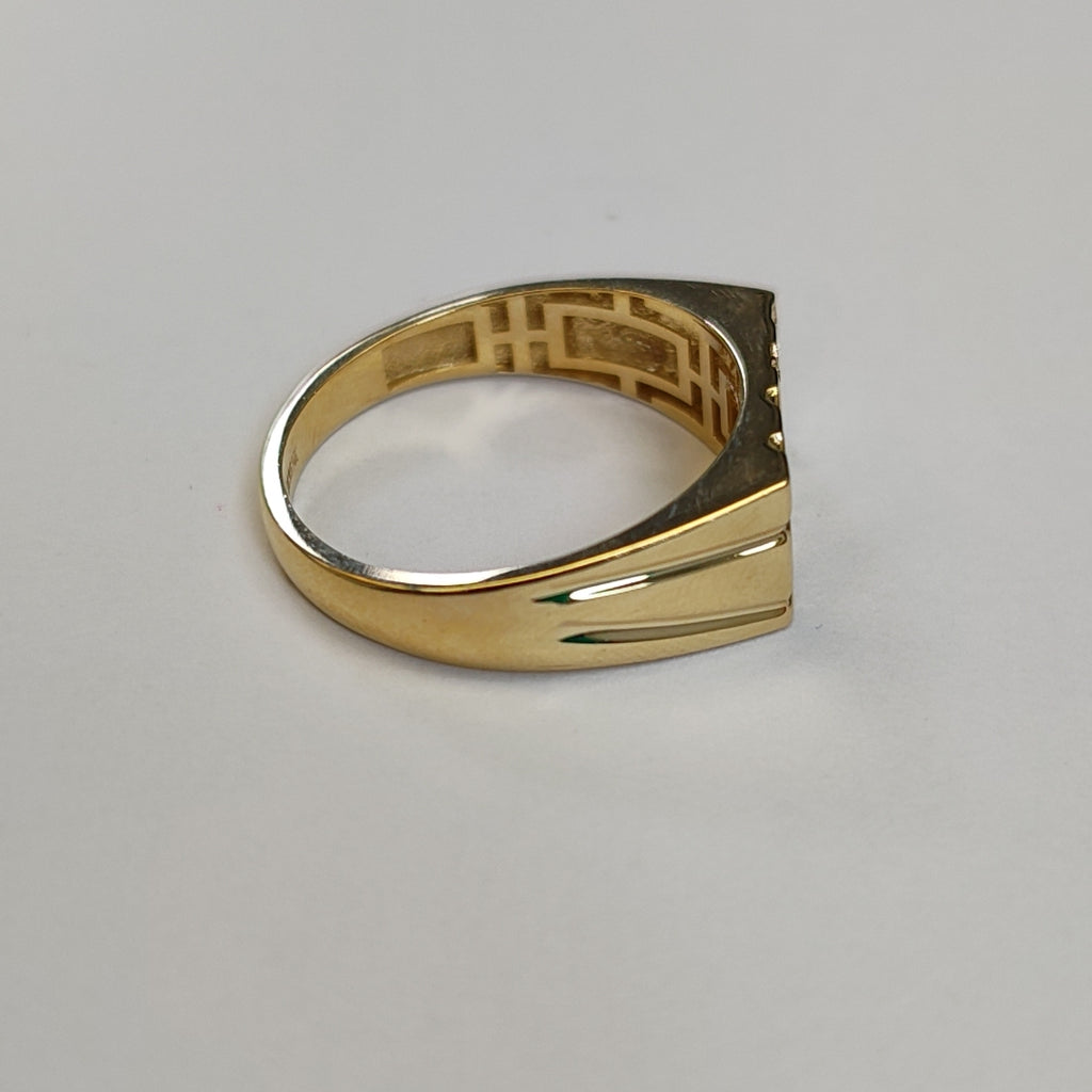 ANILLOS CABALLERO ORO 14K 3.7 (NUEVO)