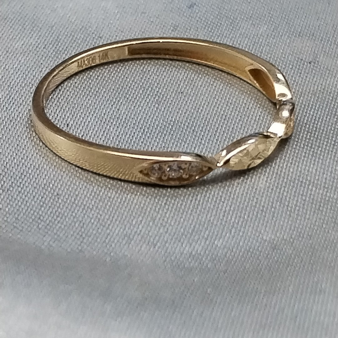 ANILLOS DAMA ORO 14K 1 (NUEVO)