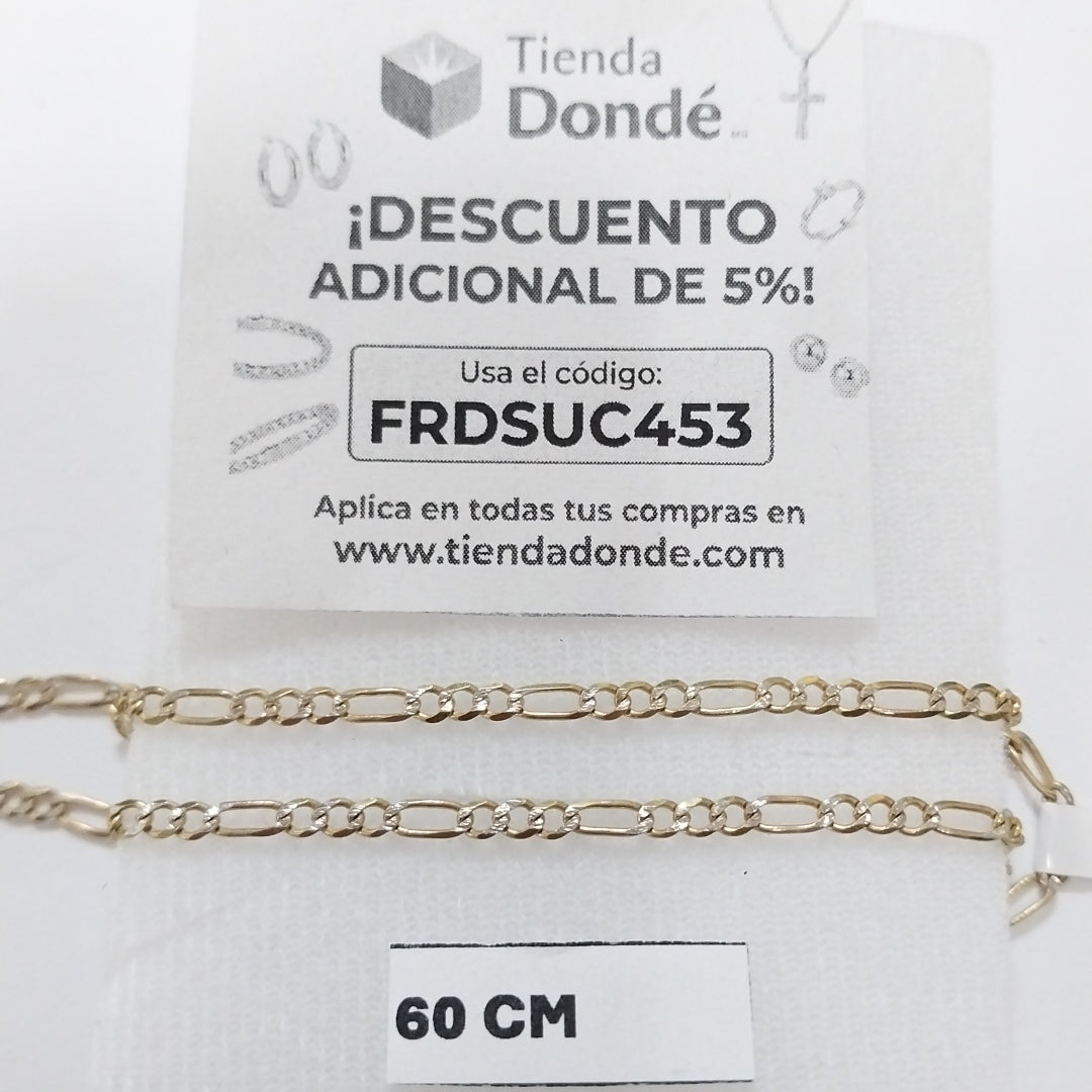 CADENA ORO 10 K 5,00 GRMS (SEMINUEVO)