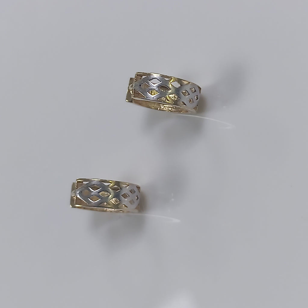 BROQUELES PAR ORO 14 K 2 GRMS (SEMINUEVO)