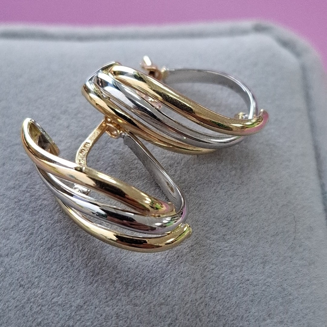 ARRACADAS ORO 14K 2 (NUEVO)