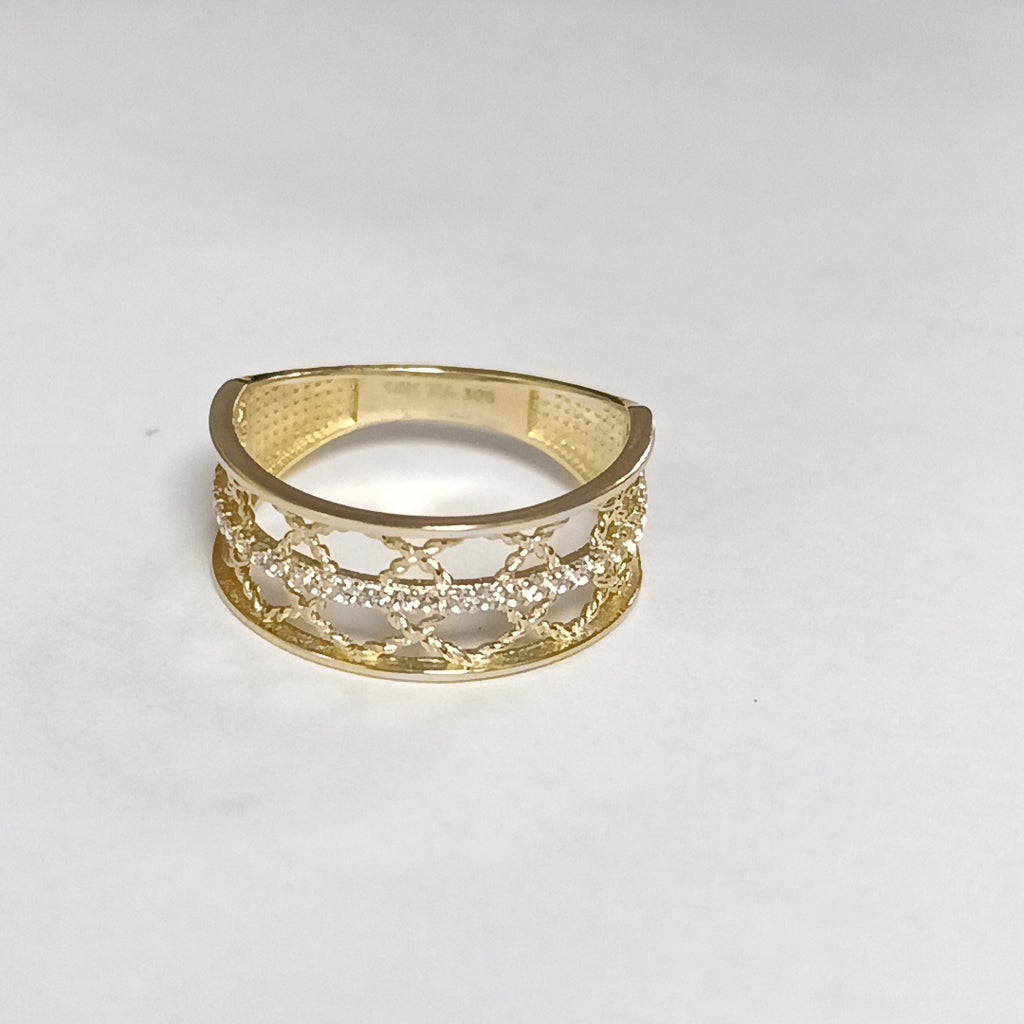 ANILLOS DAMA ORO 14K 2 (NUEVO)