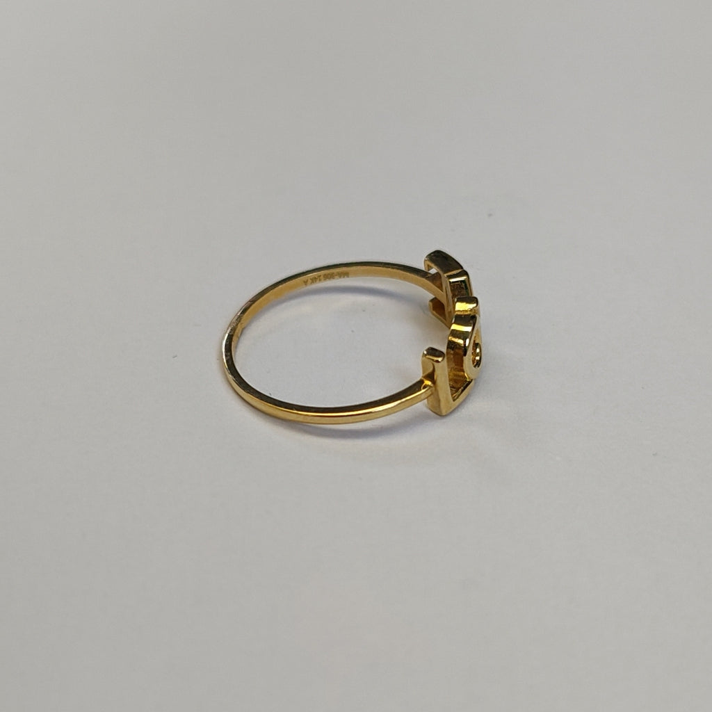 ANILLOS DAMA ORO 14K 2 (NUEVO)