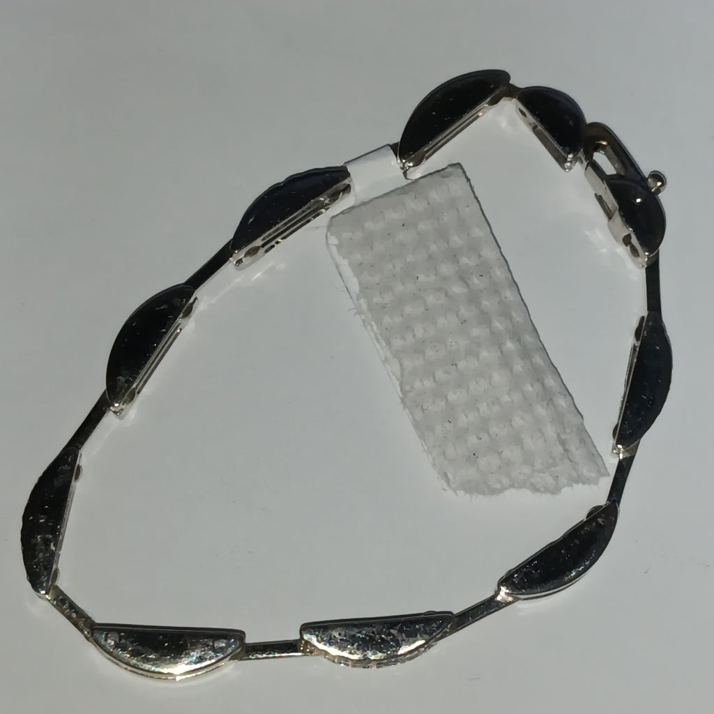 PULSERA ORO, ORO BLANCO 14 K 16.6 GRMS (SEMINUEVO)