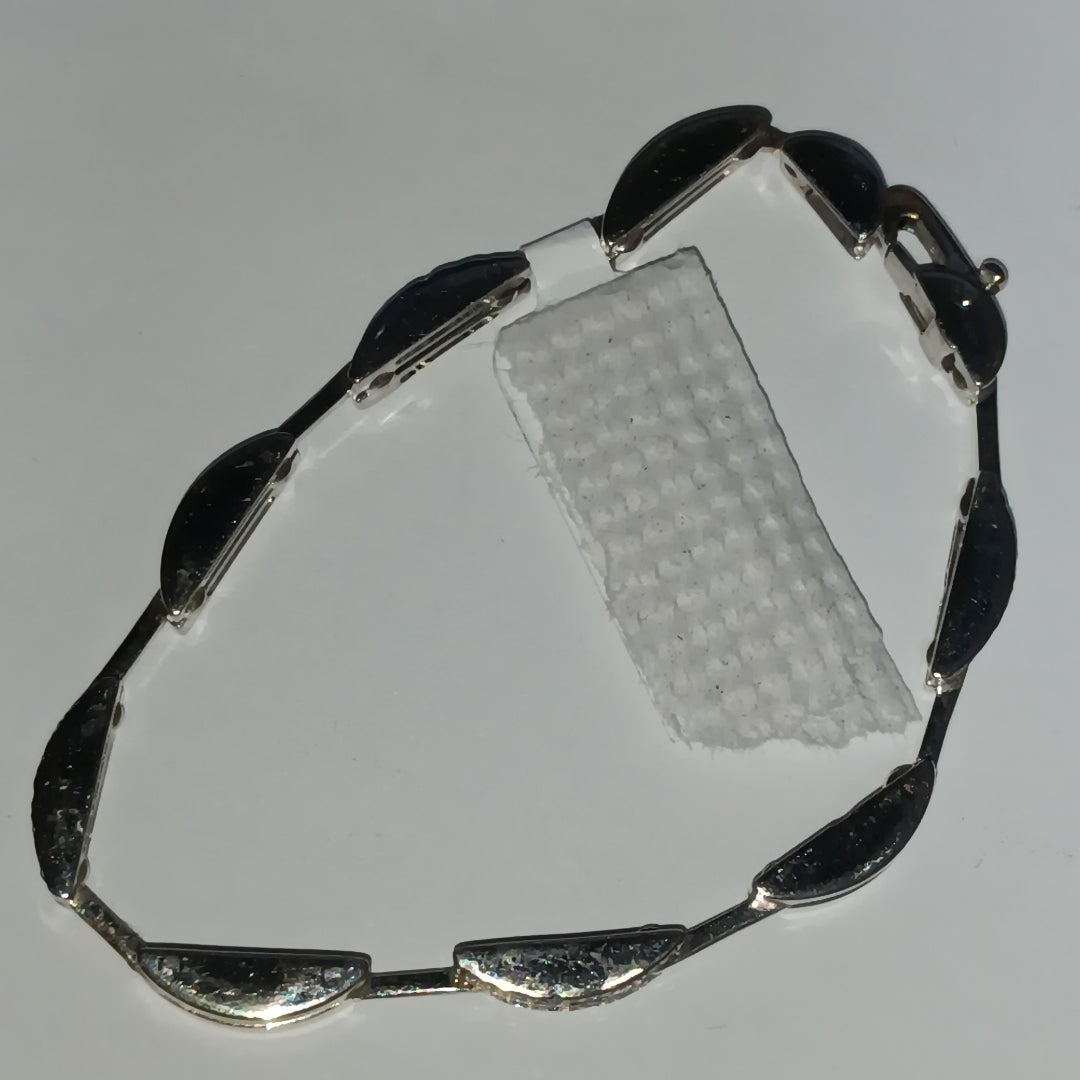 PULSERA ORO, ORO BLANCO 14 K 16.6 GRMS (SEMINUEVO)