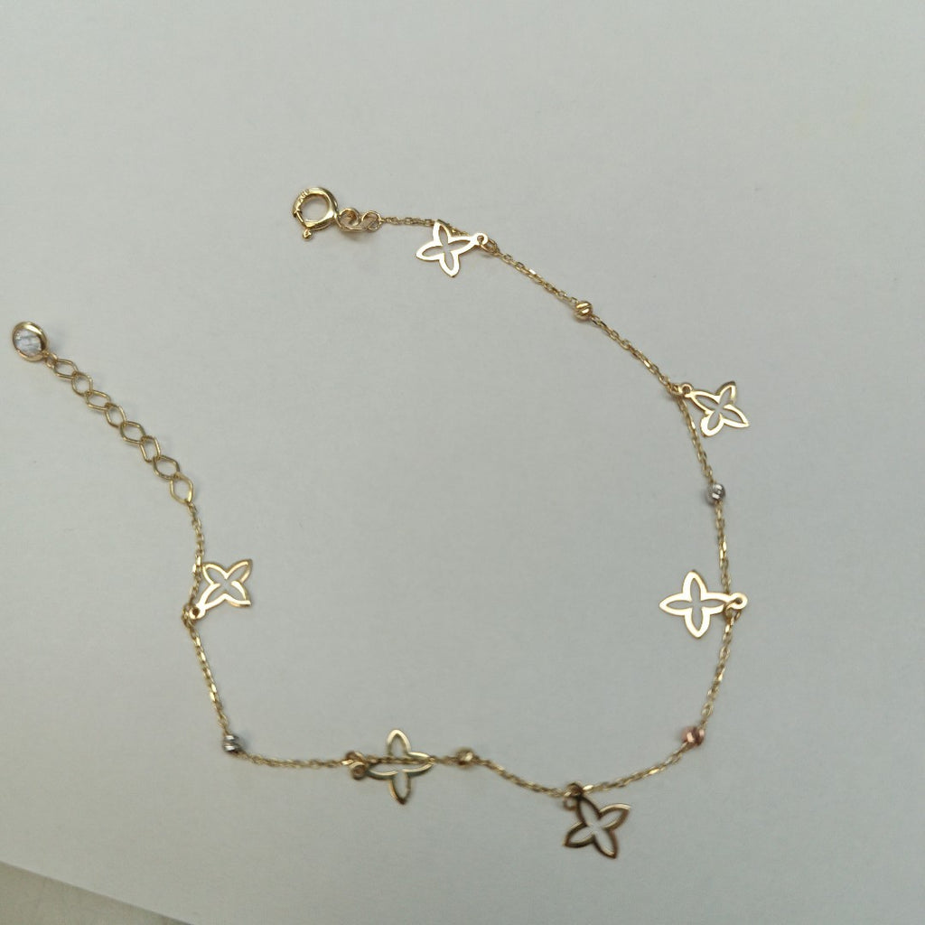 PULSERAS DAMA ORO 14K 1.1 (NUEVO)