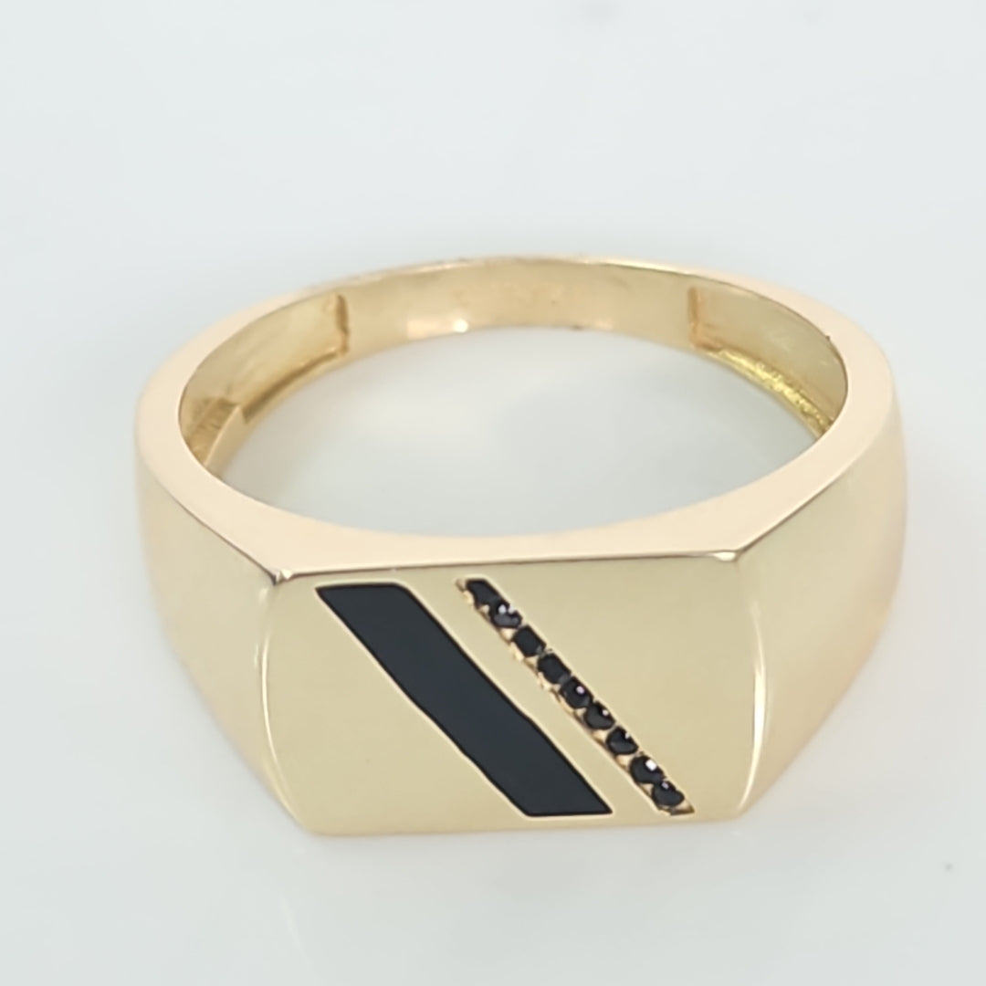 ANILLOS CABALLERO ORO 10K 3.9 (NUEVO)