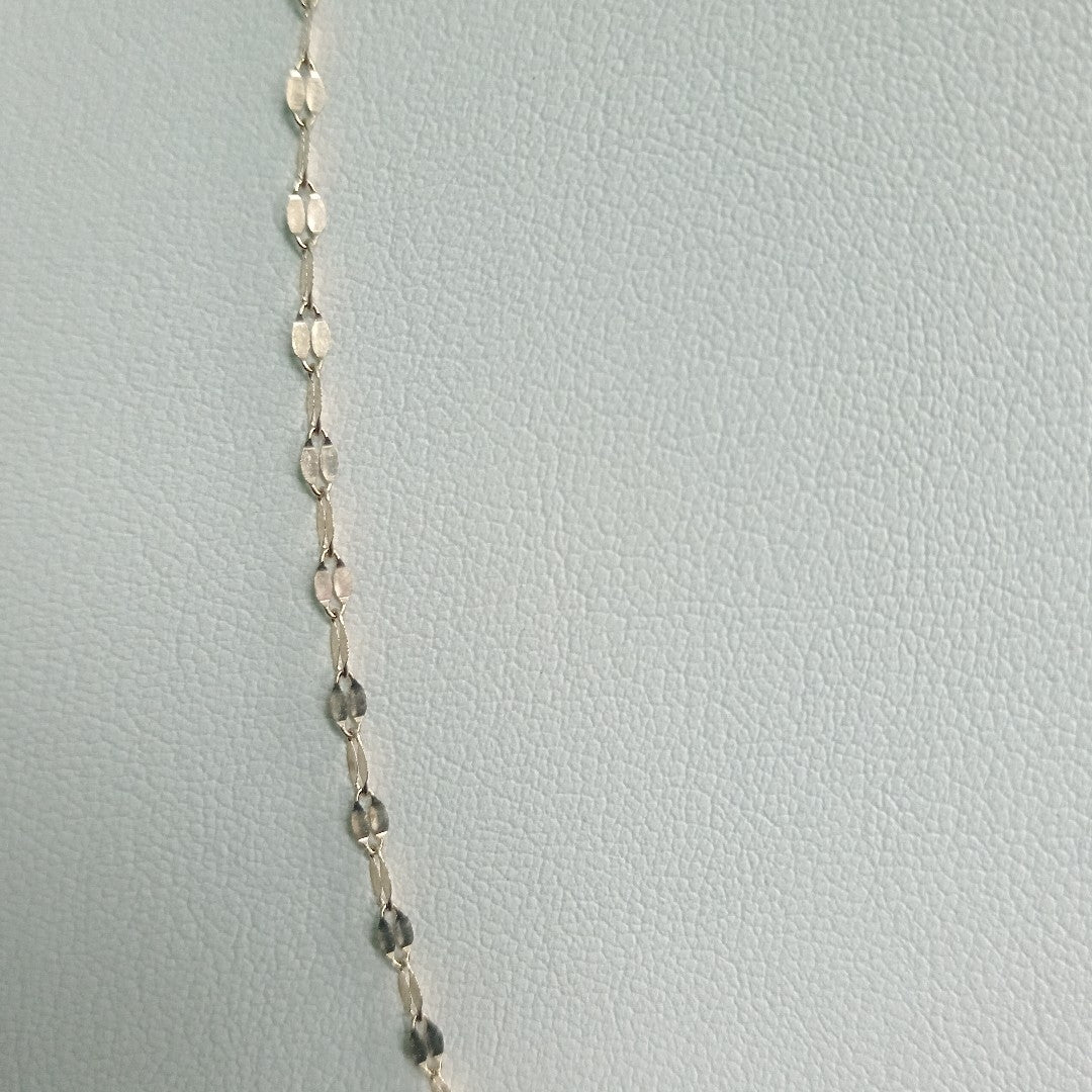 CADENAS TEJIDO ESPECIAL ORO 10K 50 CM 1 GR (NUEVO)