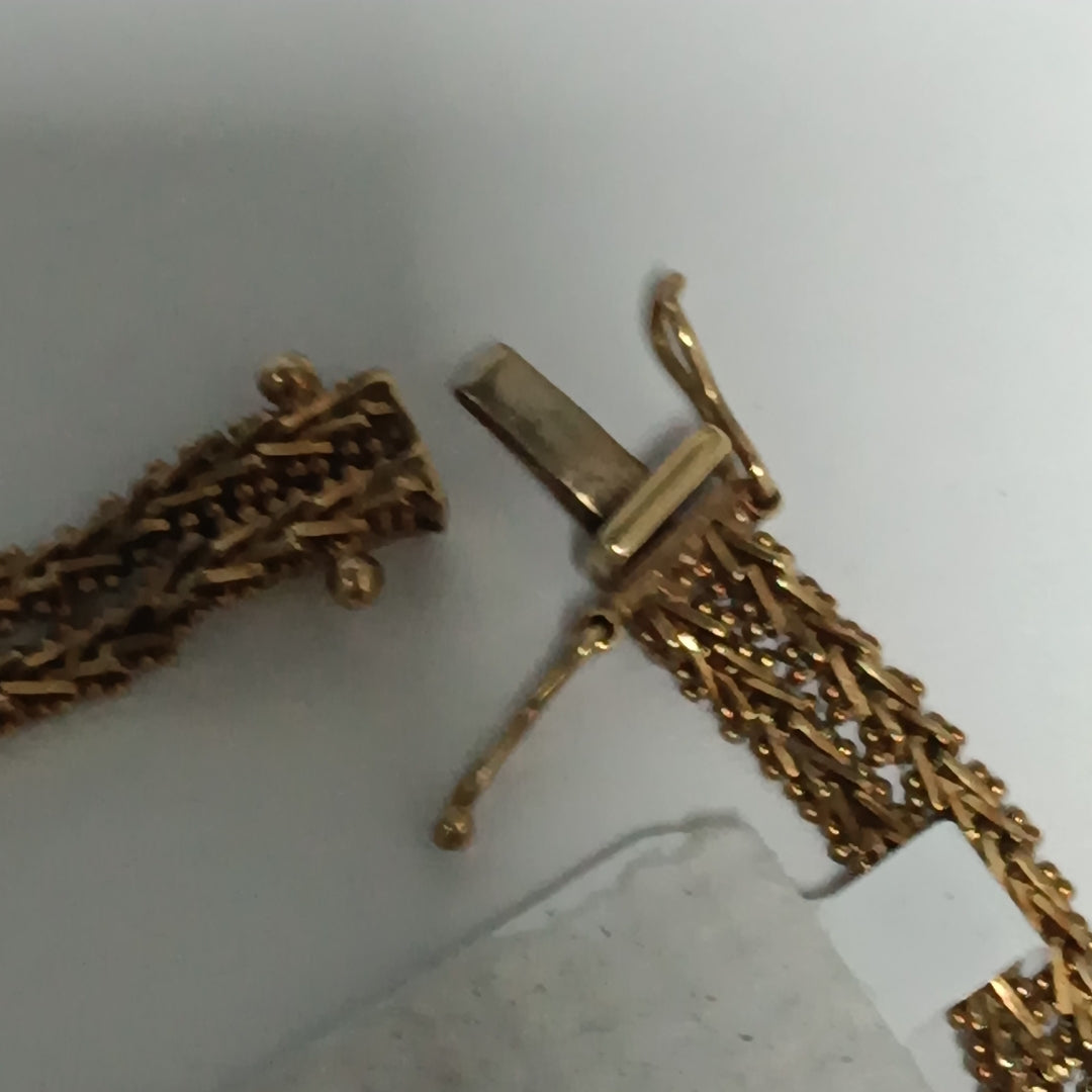 PULSERA ORO 14 K 12,80 GRMS (SEMINUEVO)