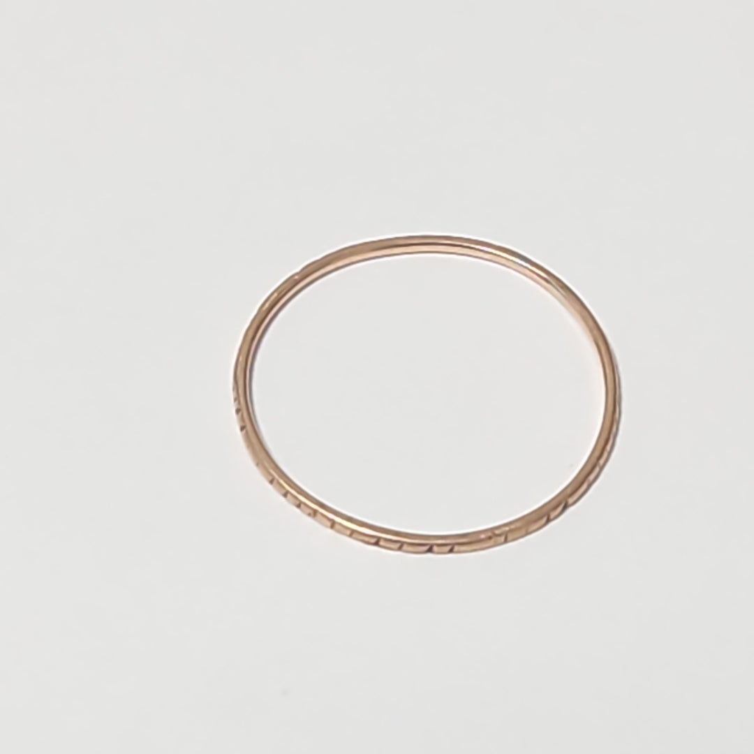 ANILLO ORO 8 K 0,50 GRMS (SEMINUEVO)
