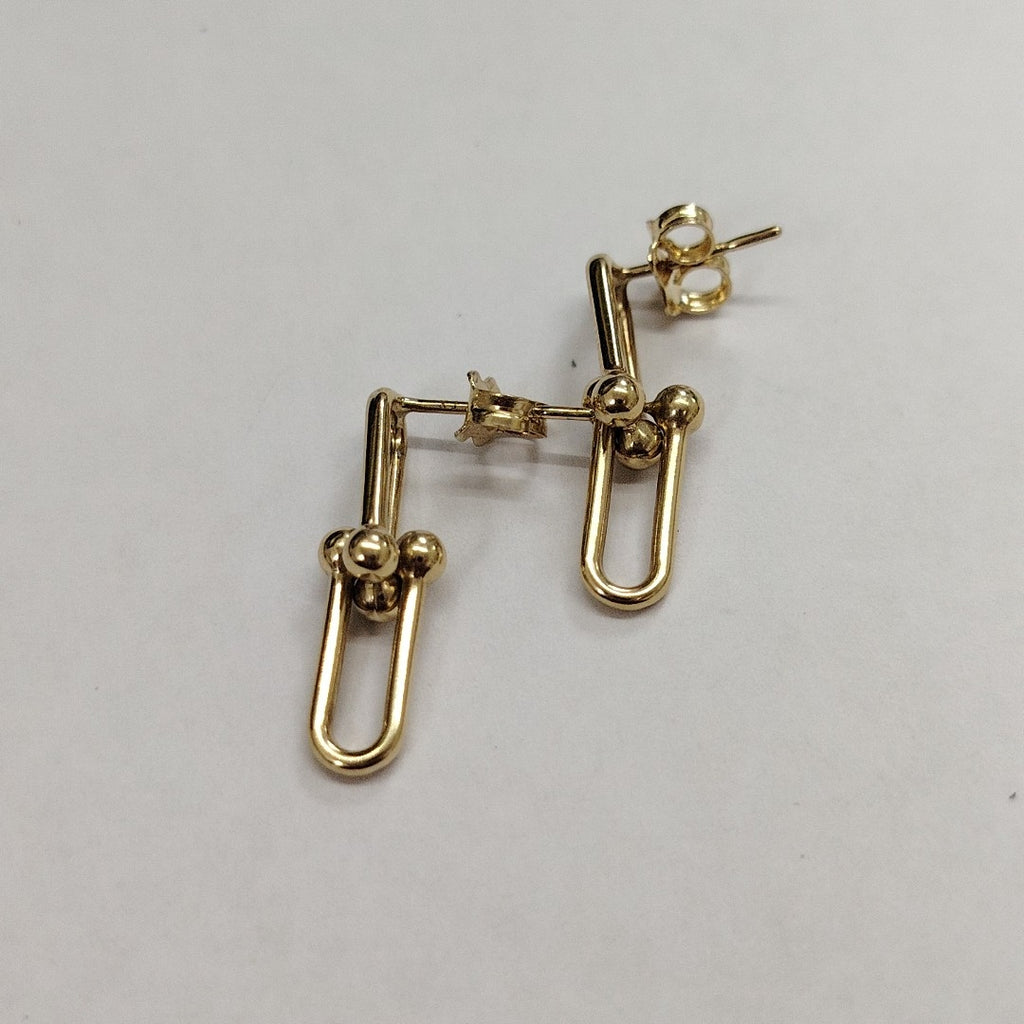 ARETES PAR ORO 10 K 1.3 GRMS (SEMINUEVO)