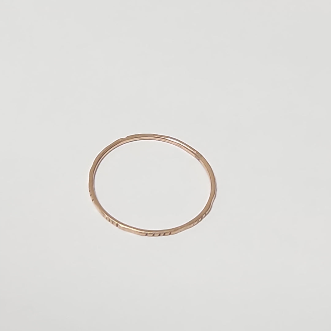 ANILLO ORO 8 K 0,50 GRMS (SEMINUEVO)