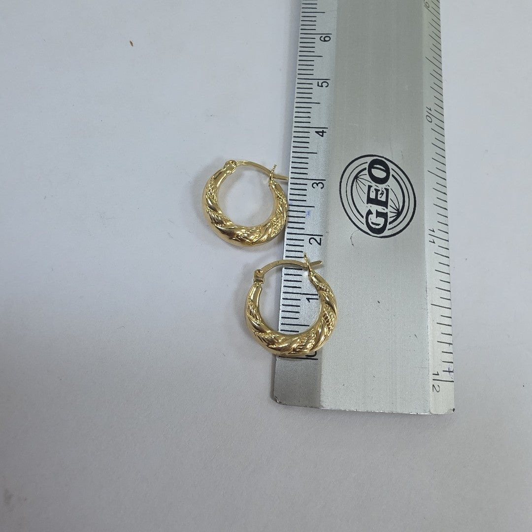 ARRACADAS ORO 14K 0.8 (NUEVO)