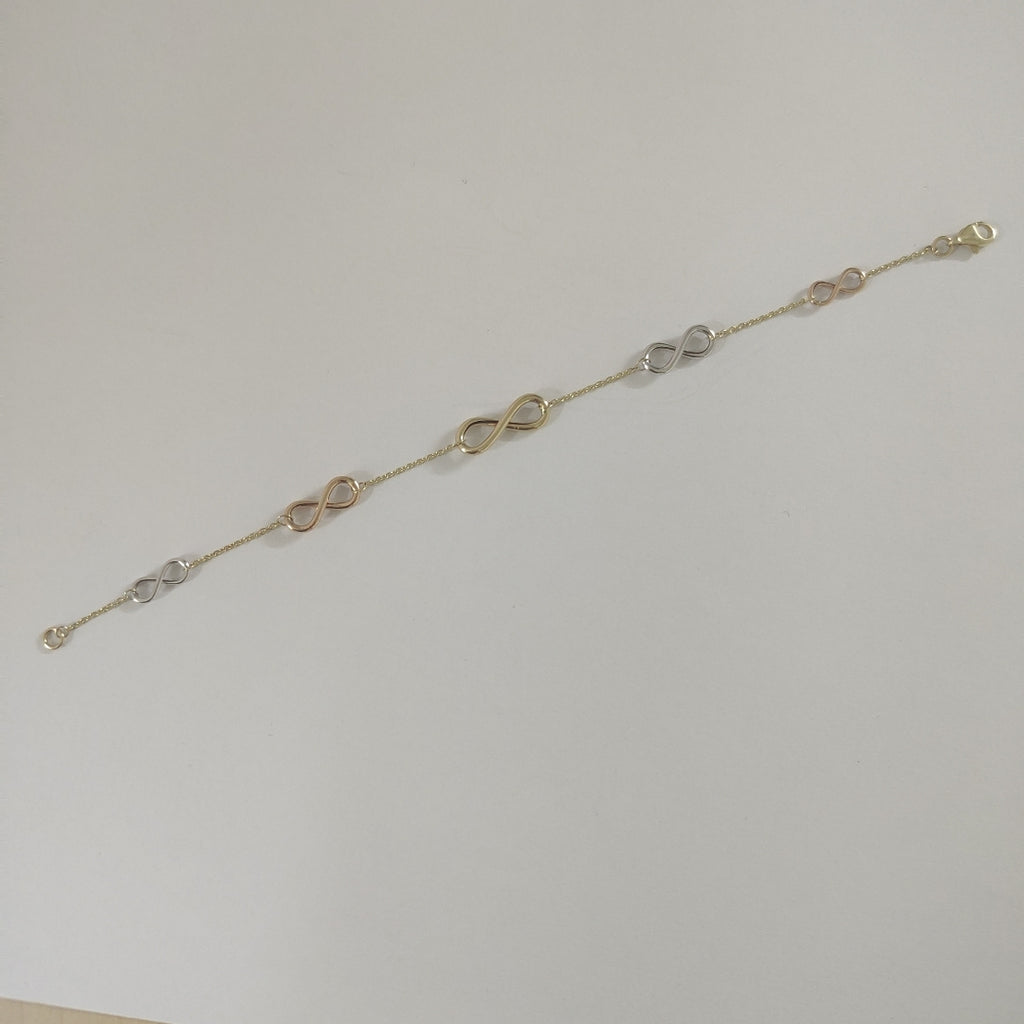 PULSERAS DAMA ORO 14K 1.6 (NUEVO)