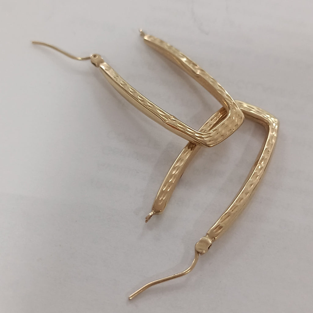 ARRACADAS PAR ORO 14 K 2,00 GRMS (SEMINUEVO)