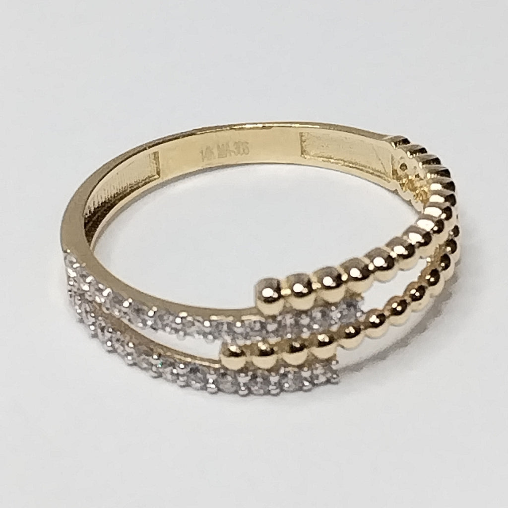 ANILLOS DAMA ORO 14K 1.6 (NUEVO)
