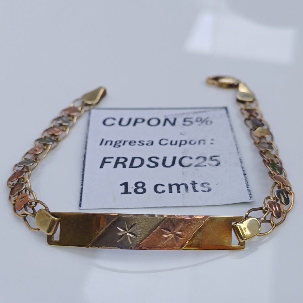 ESCLAVA ORO COMBINADO 10 K 5,50 GRMS (SEMINUEVO)