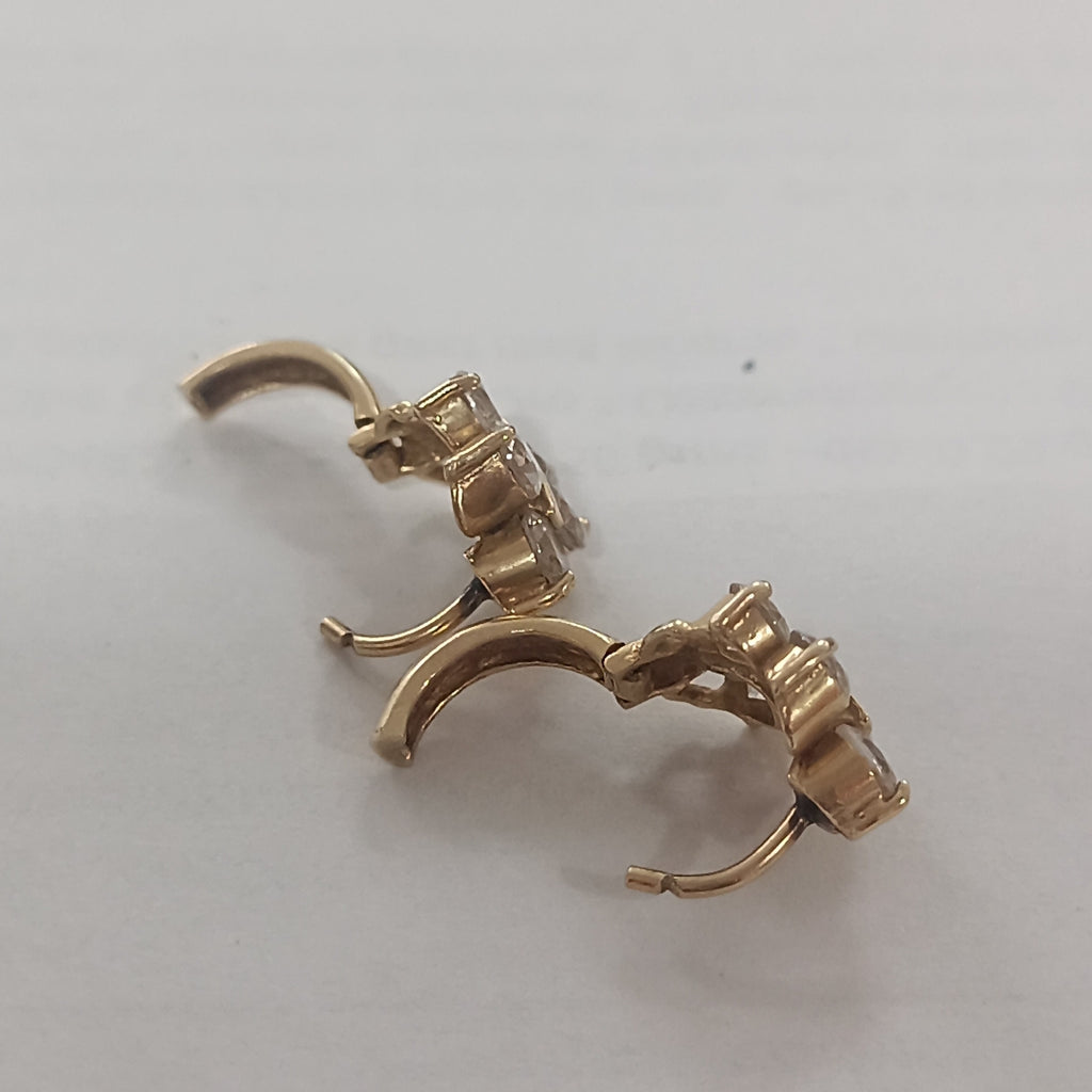 ARETES PAR ORO 10 K 3,00 GRMS (SEMINUEVO)