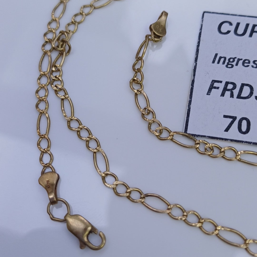 CADENA ORO 14 K 7.8 GRMS (SEMINUEVO)