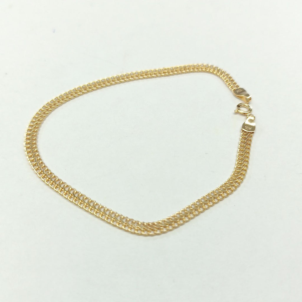 PULSERAS CABALLERO ORO 10K 1.9 (NUEVO)
