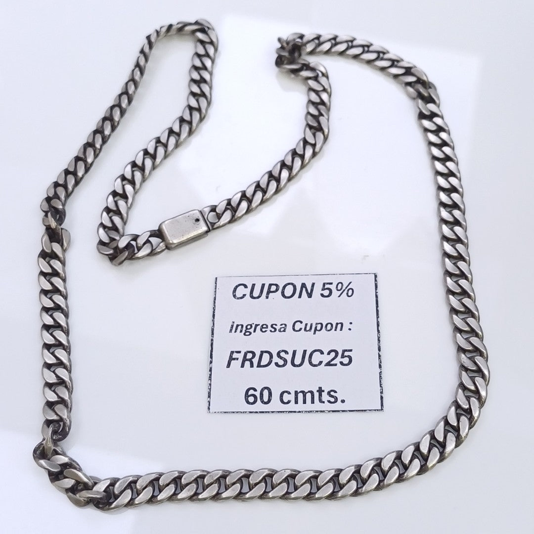 CADENA PLATA 58.5 GRMS (SEMINUEVO)