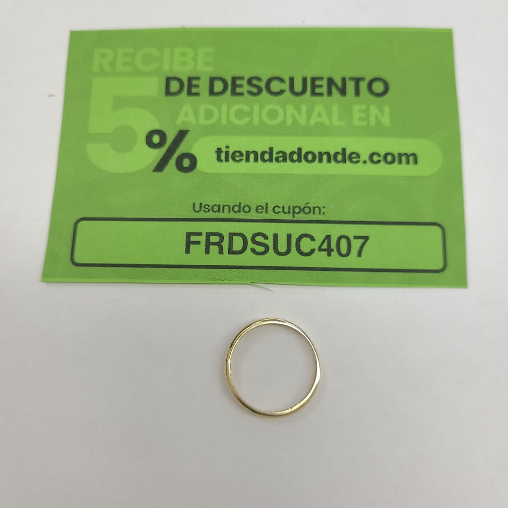 ANILLOS DAMA ORO 14K 1.5 (NUEVO)